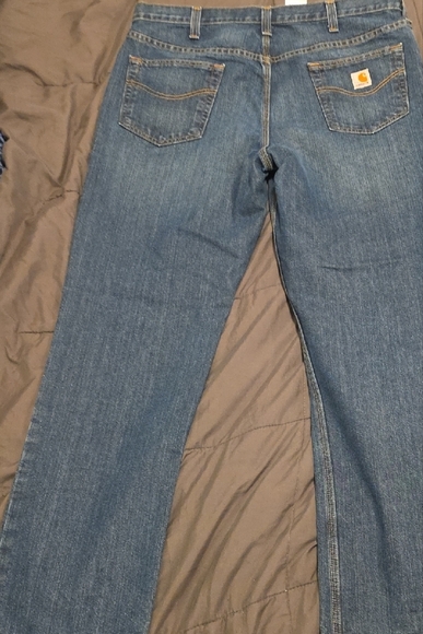 Carhartt Men's Relaxed Blue Jeans - Picture 2 of 15